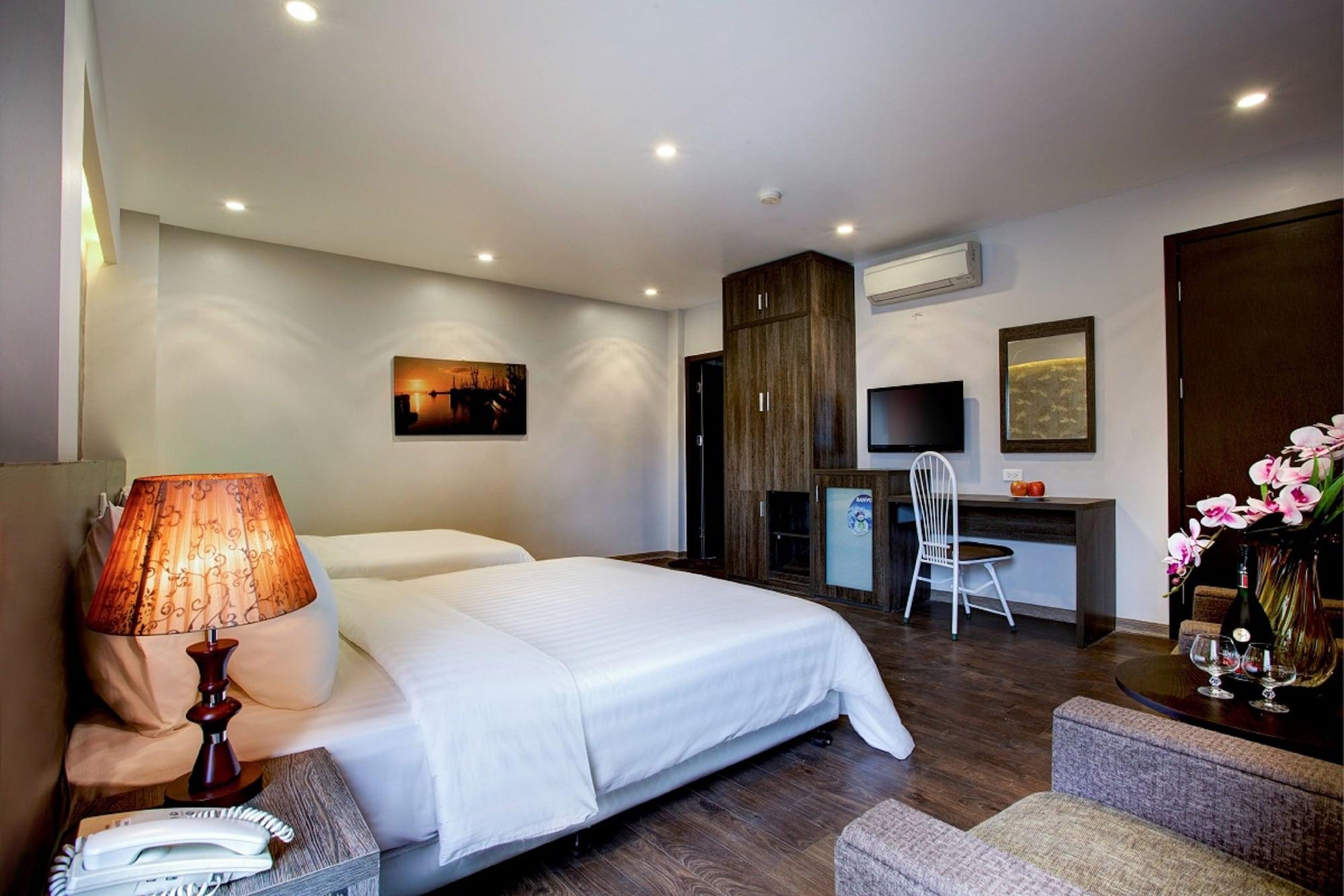 My Linh Hotel Hanoi Bagian luar foto