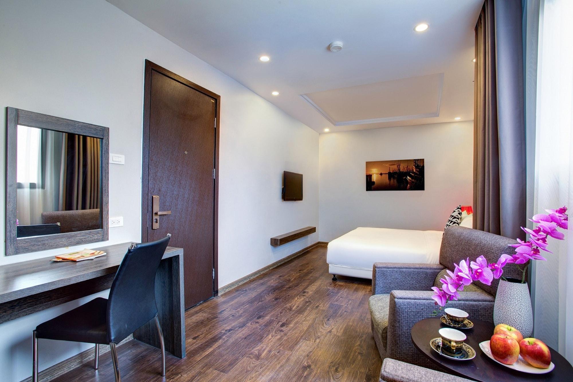 My Linh Hotel Hanoi Bagian luar foto
