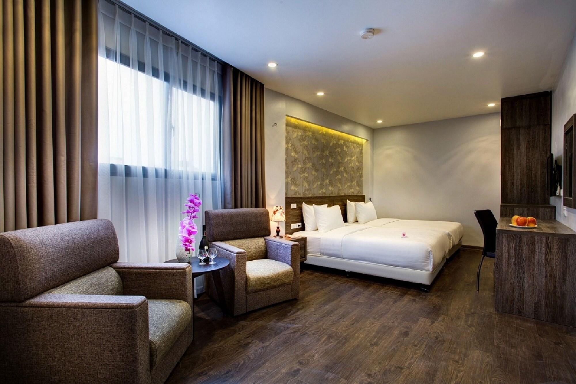 My Linh Hotel Hanoi Bagian luar foto