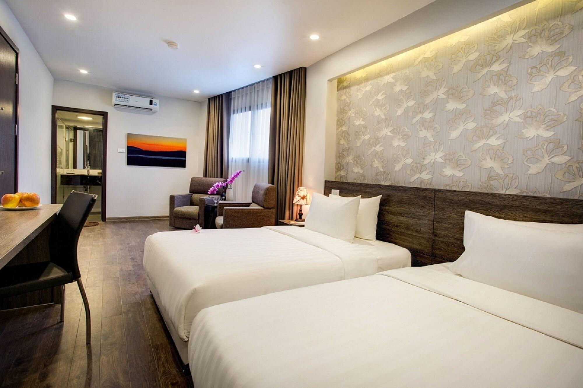 My Linh Hotel Hanoi Bagian luar foto