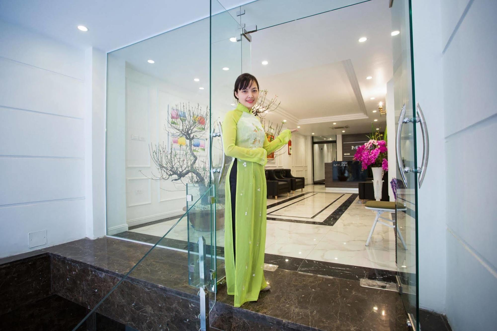My Linh Hotel Hanoi Bagian luar foto