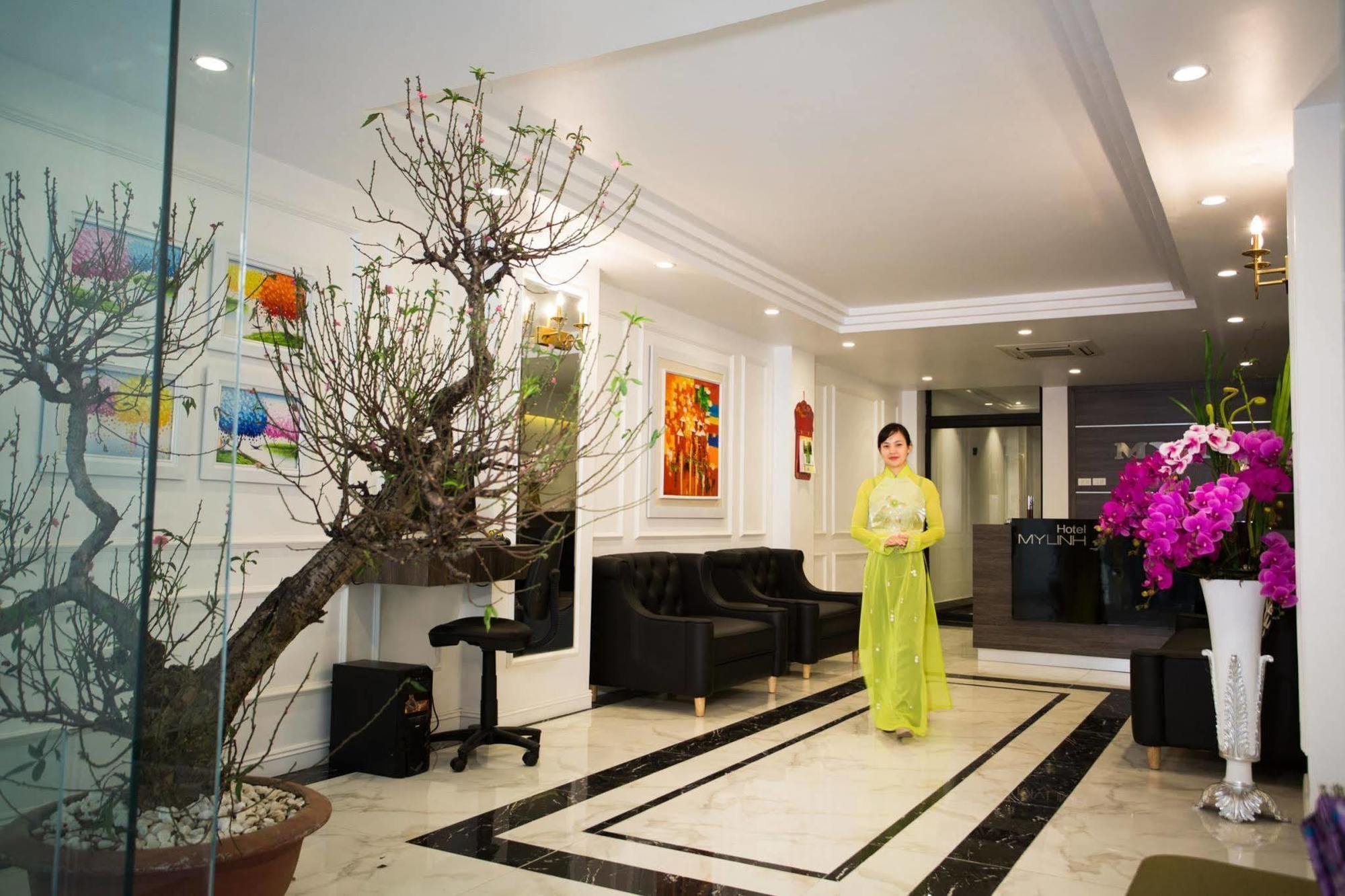 My Linh Hotel Hanoi Bagian luar foto
